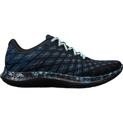 Sepatu Lari Under Armour Flow Velociti Wind 2 Black Petrol Blue 3025438 001-7