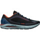 Sepatu Lari Under Armour HOVR Sonic 5 Storm Black Petrol Blue Panic Orange 3025448 002-9.5