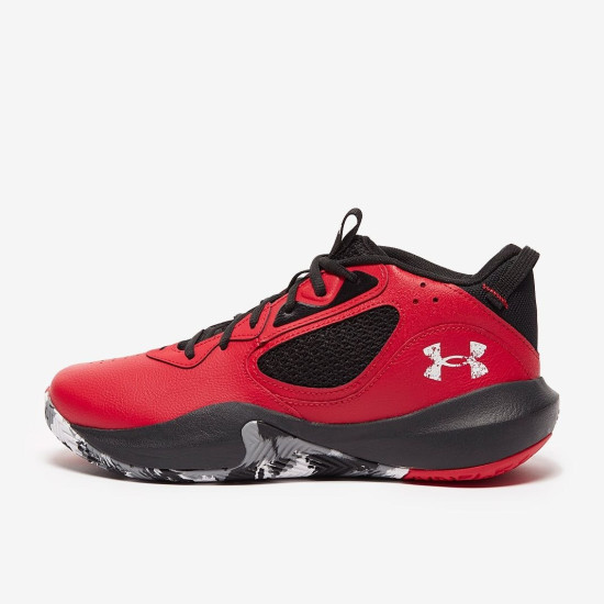 Sepatu Basket Under Armour Lockdown 6 Red Black White 3025616-600