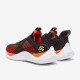 Sepatu Basket Under Armour Curry 10 Black Bolt Red Yellow Ray 3025620-001