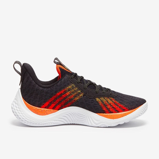 Sepatu Basket Under Armour Curry 10 Black Bolt Red Yellow Ray 3025620-001