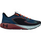 Sepatu Lari Under Armour HOVR Machina 3 Storm Black Petrol Blue 3025797 001-7