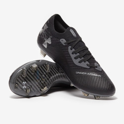 Sepatu Bola Under Armour Shadow Elite 2.0 FG Black Halo Gray 3027239-001