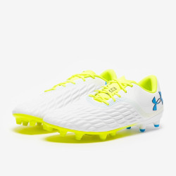 Under Armour Clone Magnetico Pro 3.0 FG White Yellow Capri 3027038-103