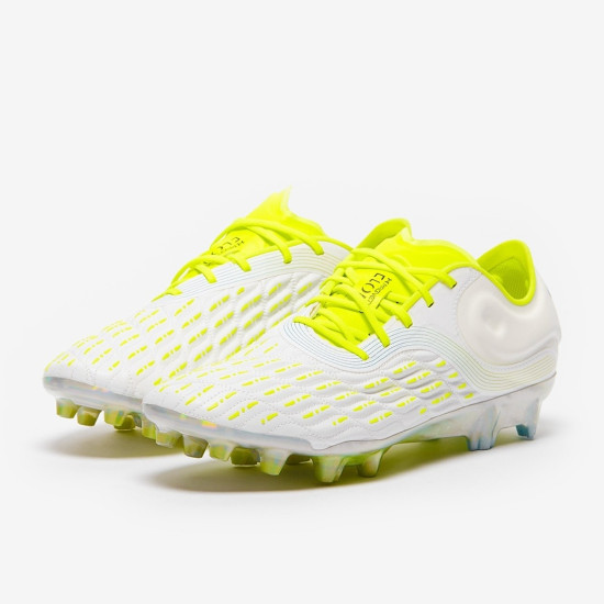 Sepatu Bola Under Armour Clone Magnetico Elite 3.0 FG White Yellow Capri 3026740-103