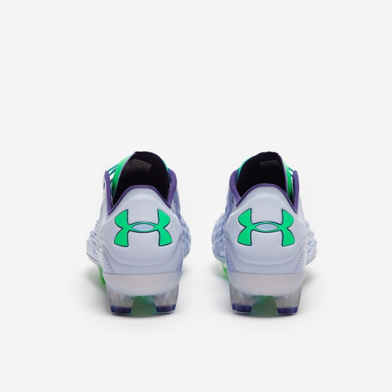 Sepatu Bola Under Armour Clone Magnetico Elite 3.0 FG Celeste Vapor Green 3026740-501