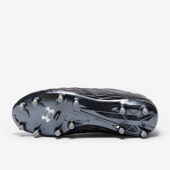 Sepatu Bola Under Armour Clone Magnetico Pro 3.0 FG Black 3027038-001