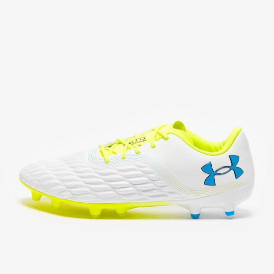 Under Armour Clone Magnetico Pro 3.0 FG White Yellow Capri 3027038-103