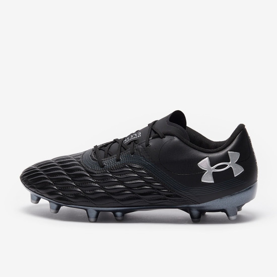 Sepatu Bola Under Armour Clone Magnetico Pro 3.0 FG Black 3027038-001