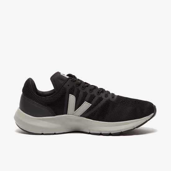 Sepatu Lari Veja Marlin Black Oxford Grey LN1002247B