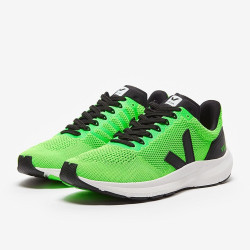 Sepatu Lari Veja Marlin Vert Fluo Black LT102655B