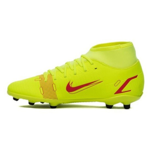 Sepatu Bola Nike Mercurial Superfly 8 Club MG Motivasion Volt Black Bright Crimson CV0852-760