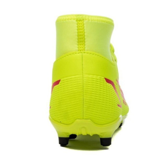 Sepatu Bola Nike Mercurial Superfly 8 Club MG Motivasion Volt Black Bright Crimson CV0852-760