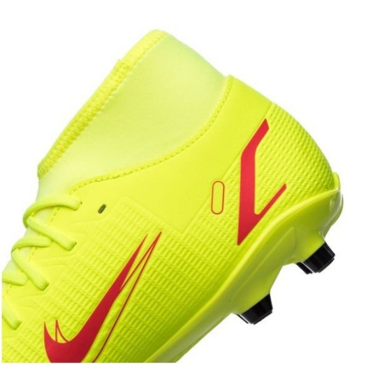 Sepatu Bola Nike Mercurial Superfly 8 Club MG Motivasion Volt Black Bright Crimson CV0852-760