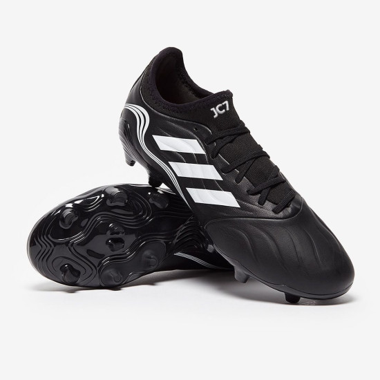 Sepatu Bola Adidas Copa Sense.3 FG Core Black White Vivid Red GW4958