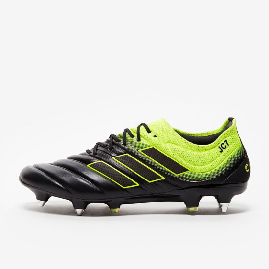 Sepatu Bola Adidas Copa 19.1 SG Core Black Solar Yellow F35847