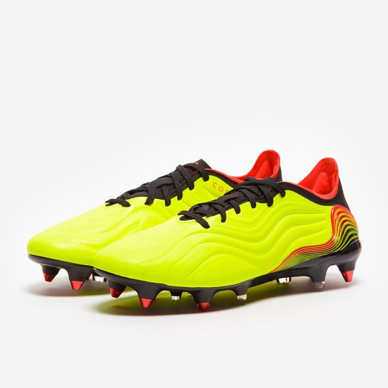 Sepatu Bola Adidas Copa Sense.1 SG Team Solar Yellow Solar Red Core Black GY8935