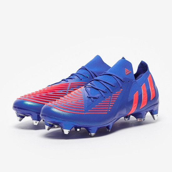 Sepatu Bola Adidas Predator Edge.1 Low SG Hi Res Blue Turbo Hi Res Blue H02973