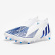 Sepatu Bola Adidas Predator Edge+ SG White Hi Res Blue White GY5679
