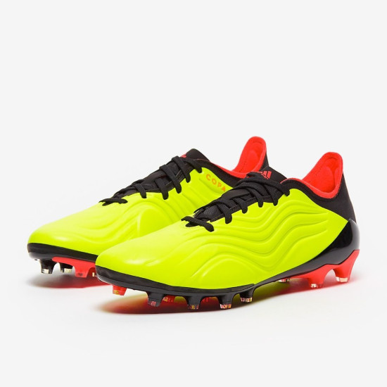 Sepatu Bola Adidas Copa Sense.1 AG Team Solar Yellow Solar Red Core Black GZ1354