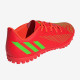 Sepatu Futsal Adidas Predator Edge.4 TF Solar Red Solar Green Core Black GV8525