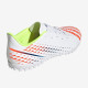 Sepatu Futsal Adidas Predator Edge.4 TF White Solar Yellow Power Blue GV8526
