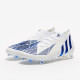 Sepatu Bola Adidas Predator Edge.1 FG White Hi Res Blue White H02931