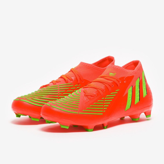 Sepatu Bola Adidas Predator Edge.2 FG Solar Red Solar Green Core Black GW1009 Sepatu Bola Adidas Predator Edge.2 FG Solar Red Solar Green Core Black GW1009