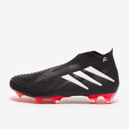 Sepatu Bola Adidas Predator Edge 94+ FG Core Black Ftwr White Solar Red HP9135