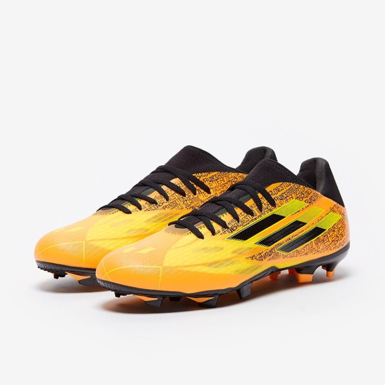 Sepatu Bola Adidas X Speedflow Messi.3 FG Solar Gold Core Black Bright Yellow GW7419