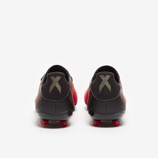 Sepatu Bola Adidas X Speedflow.3 FG Vivid Red Gold Metallic Core Black GY4988