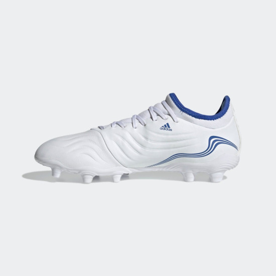 Sepatu Bola Adidas Copa Sense.3 FG White Hi Res Blue Legacy Indigo GW4959