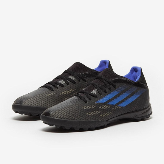 Sepatu Futsal Adidas X Speedflow.3 TF Core Black Sonic Ink Solar Yellow FY3308