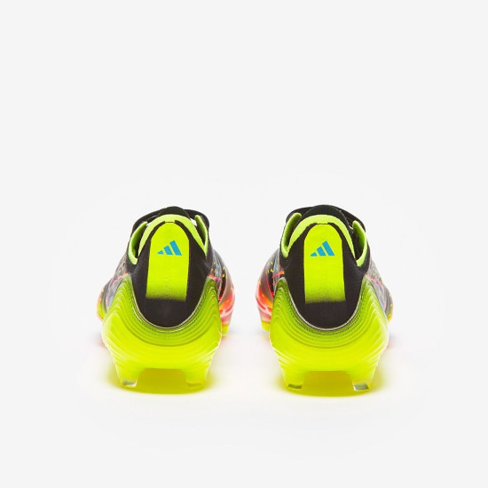 Sepatu Bola Adidas Copa Sense.1 FG Core Black Bright Cyan Team Solar Yellow GW3605