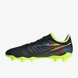 Sepatu Bola Adidas Copa Sense.3 FG Core Black Bright Cyan Team Solar Yellow GW3593