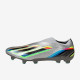 Sepatu Bola Adidas X Speedportal+ FG Silver Metallic Core Black Solar Yellow GW8409