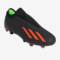 Sepatu Bola Adidas X Speedportal.3 Laceless FG Core Black Solar Red Solar Green GW8471