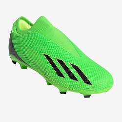 Sepatu Bola Adidas X Speedportal.3 Laceless FG Solar Green Core Black Solar Yellow GW8469