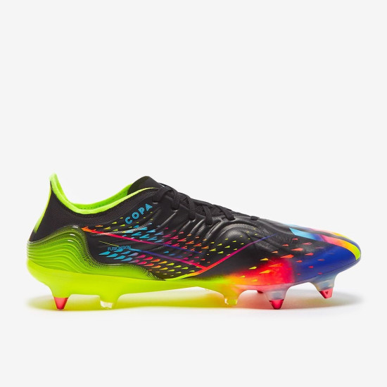 Sepatu Bola Adidas Copa Sense.1 SG Core Black Bright Cyan Team Solar Yellow GY8933