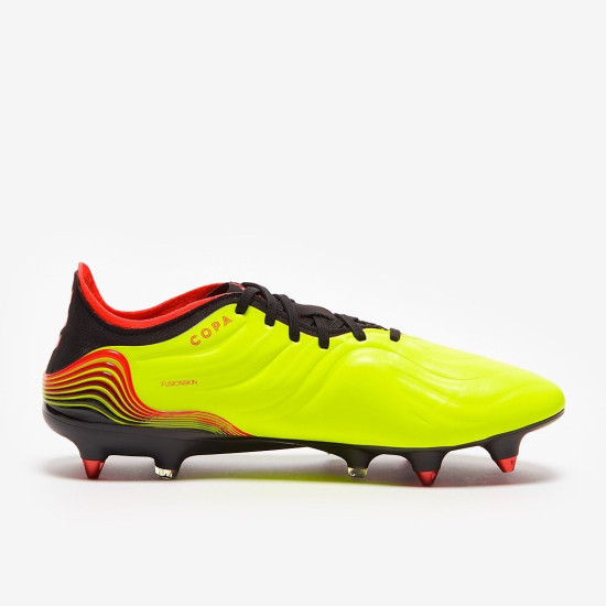 Sepatu Bola Adidas Copa Sense.1 SG Team Solar Yellow Solar Red Core Black GY8935