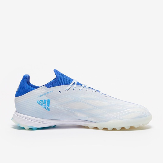 Sepatu Futsal Adidas X Speedflow.1 TF White Legacy Indigo Sky Rush GW7473