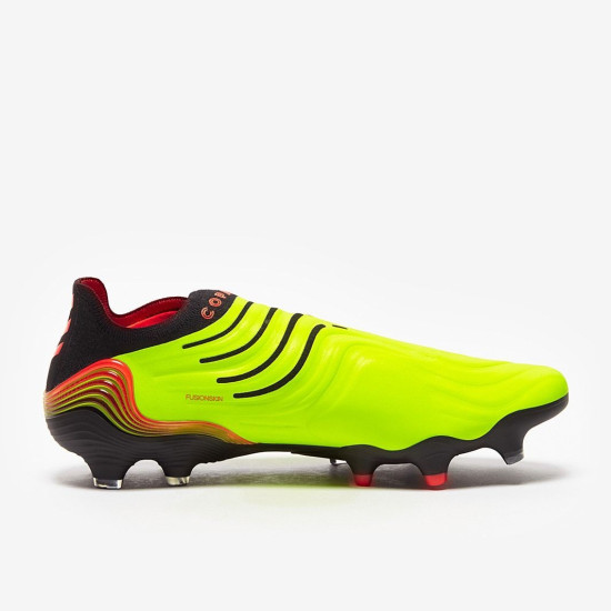 Sepatu Bola Adidas Copa Sense+ FG Team Solar Yellow Solar Red Core Black GW3609