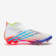 Sepatu Bola Adidas Predator Edge+ FG White Solar Yellow Power Blue GW1040