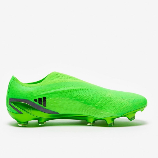 Sepatu Bola Adidas X Speedportal+ FG Solar Green Core Black Solar Yellow GW8407