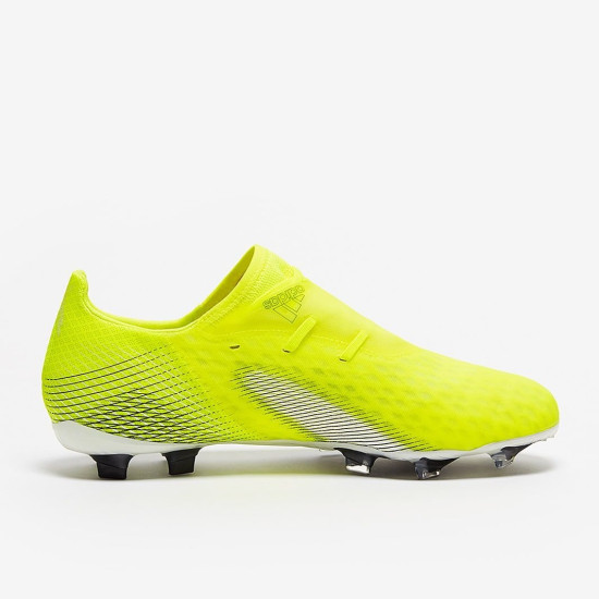 Sepatu Bola Adidas X Ghosted.2 FG Solar Yellow White Team Royal Blue FW6958 Sepatu Bola Adidas X Ghosted.2 FG Solar Yellow White Team Royal Blue FW6958