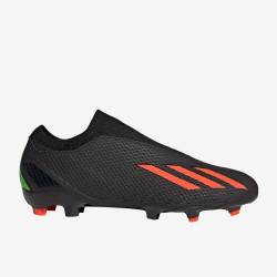 Sepatu Bola Adidas X Speedportal.3 Laceless FG Core Black Solar Red Solar Green GW8471