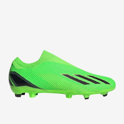 Sepatu Bola Adidas X Speedportal.3 Laceless FG Solar Green Core Black Solar Yellow GW8469