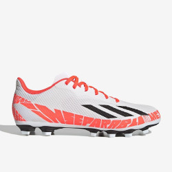 Sepatu Bola Adidas X Speedportal Messi.4 FxG White Core Black Solar Red GW8397