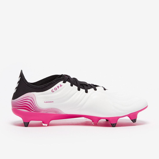 Sepatu Bola Adidas Copa Sense.1 SG White White Shock Pink FW7931