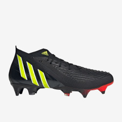 Sepatu Bola Adidas Predator Edge.1 SG Core Black Team Solar Yellow Solar Red GW1017